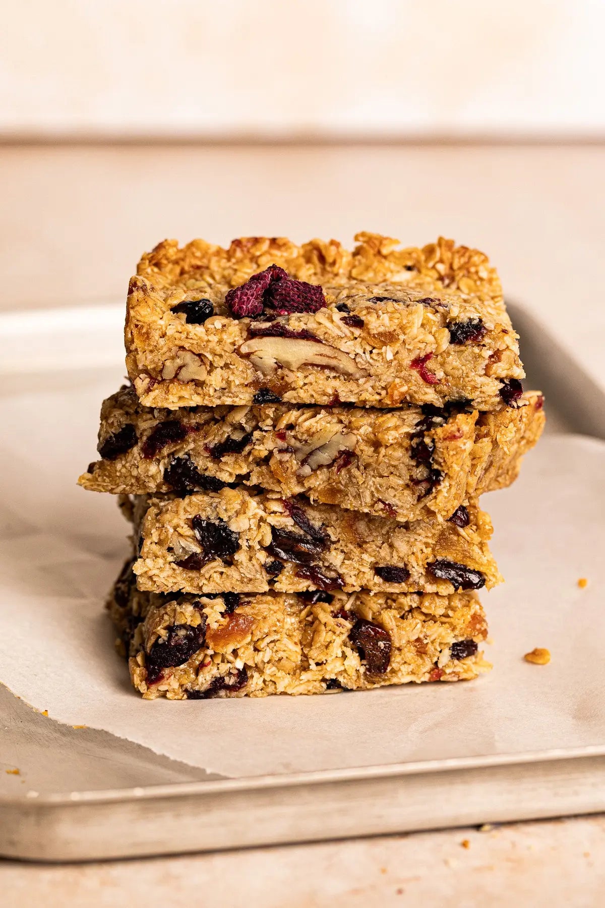 Raspberry, Pecan & Nut & Flapjack